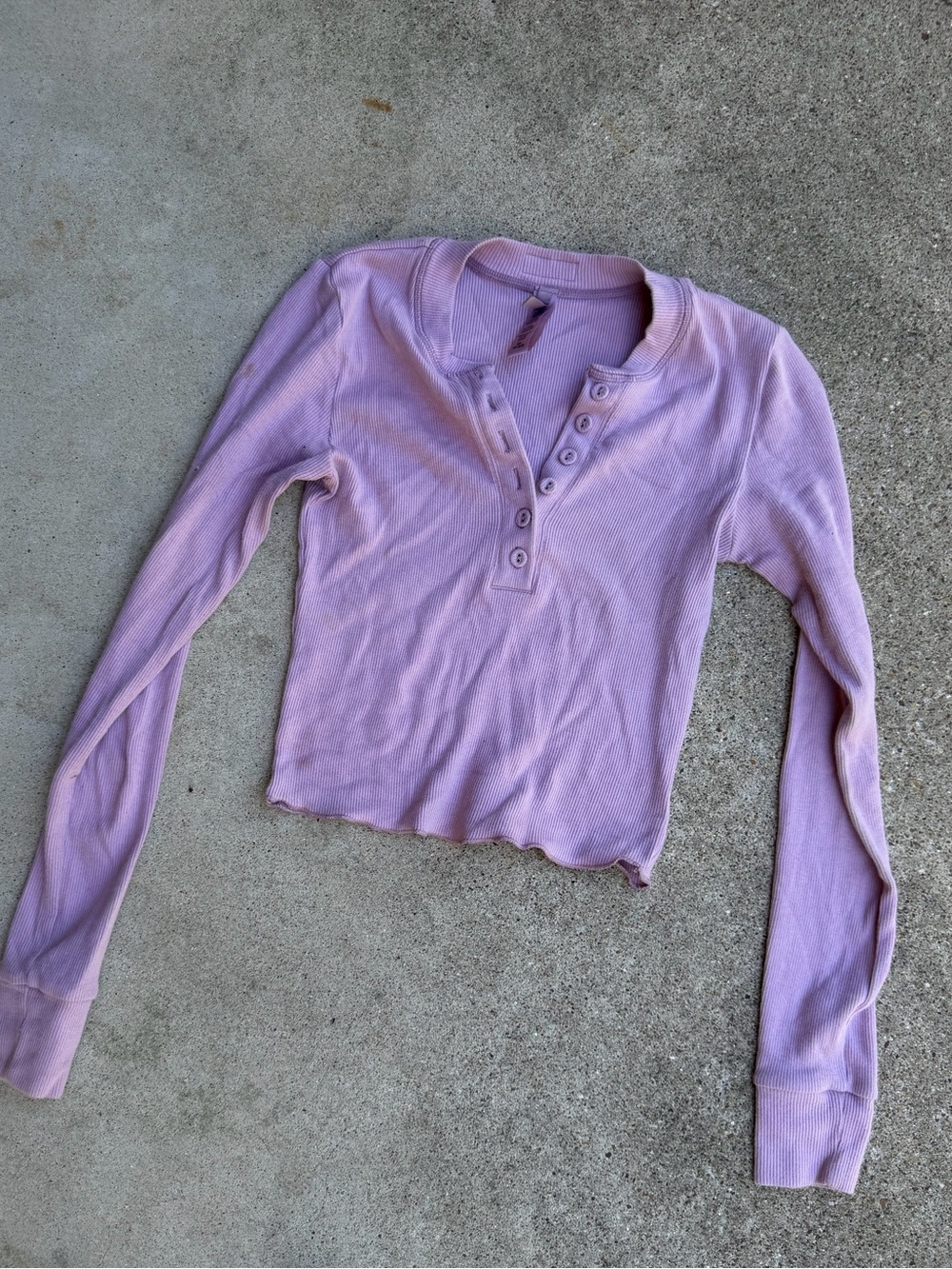 Skims XS ribbed top